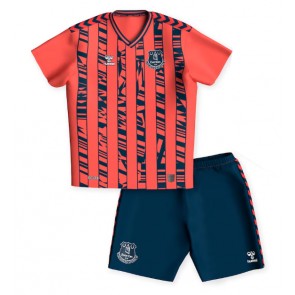Maillot de foot Everton Extérieur enfant 2023-24 Manches Courte (+ pantalon court)